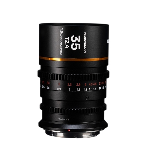 LAOWA(ラオワ) Nanomorph 35mm T2.4 1.5x Cine Amber フジXマウント LAO0341