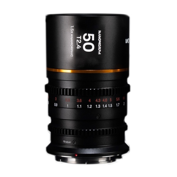 LAOWA(ラオワ) Nanomorph 50mm T2.4 1.5x Cine Amber キヤノンRFマウント LAO0366