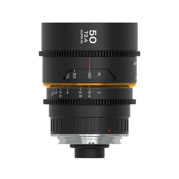 LAOWA(ラオワ) Nanomorph 50mm T2.4 1.5x Cine Amber ArriPL/キヤノンEFマウント LAO0371