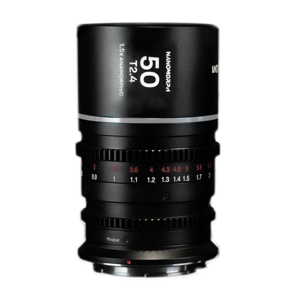 LAOWA(ラオワ) Nanomorph 50mm T2.4 1.5x Cine Silver Lマウント LAO0376