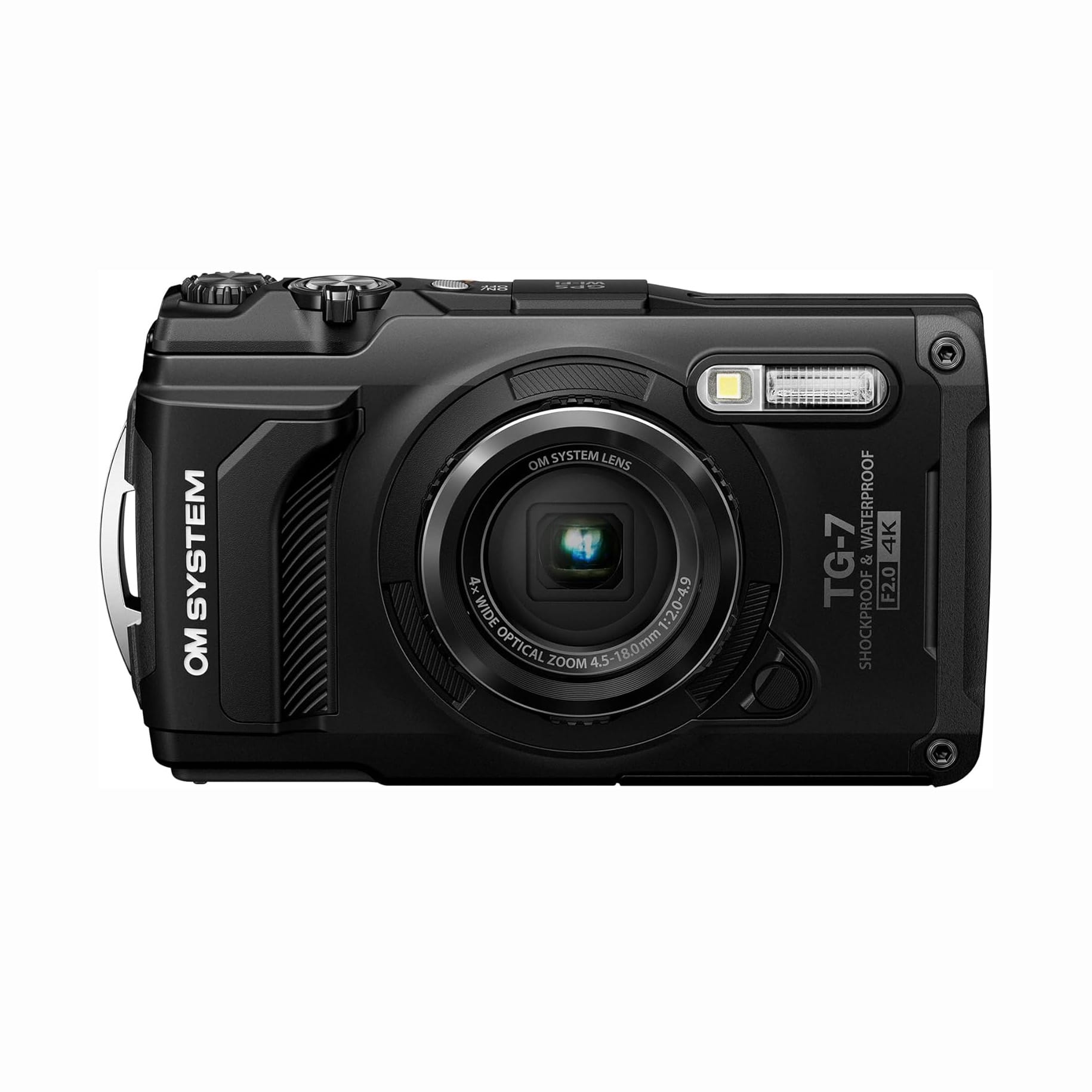 OM SYSTEM(オーエムシステム) Tough TG-7 防水コンパクトデジタルカメラ ブラック