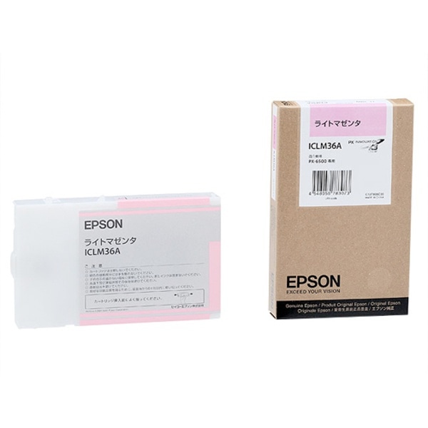 EPSON(エプソン) ICLM36A インクカートリッジ 110ml ライトマゼンタ
