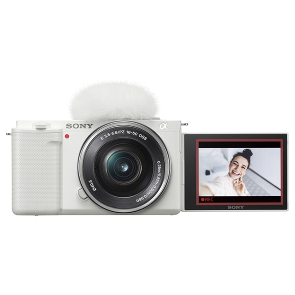 SONY(ソニー) VLOGCAM ZV-E10L デジタル一眼カメラ パワーズームレンズキット ホワイト ZV-E10L(W)