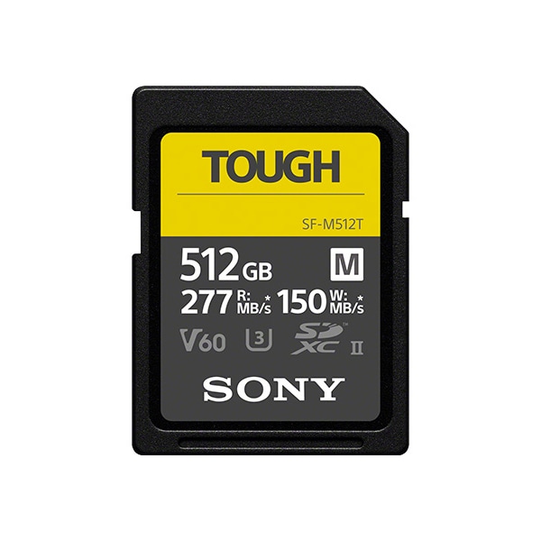 SONY(ソニー) TOUGH SF-M SDXC UHS-II メモリーカード 512GB SF-M512T