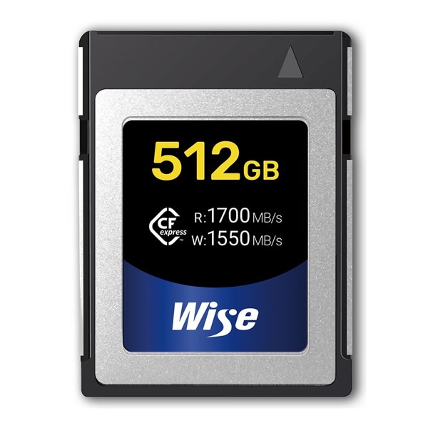 Wise(ワイズ) CFexpress Type B カードCFX-Bシリーズ 512GB AMU-CFX-B512