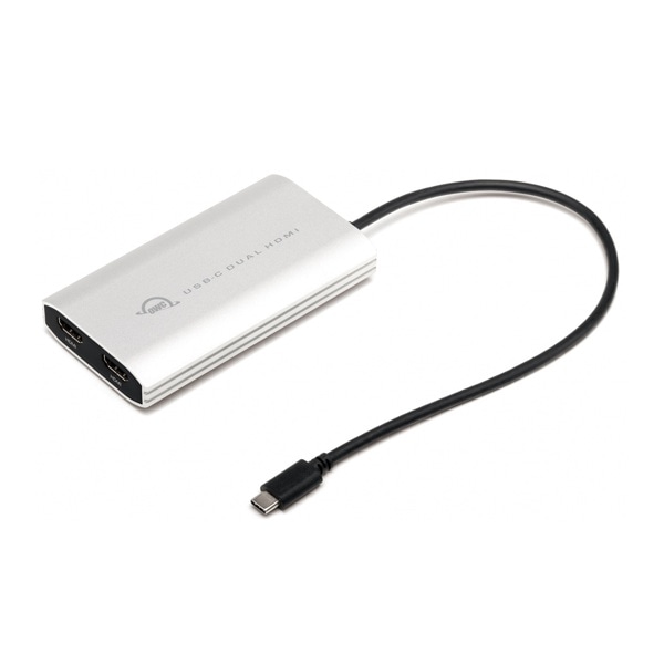Other World Computing(OWC) USB-C デュアル HDMI 4K ディスプレイアダプター AMU-OWCCADPDL2HDMI