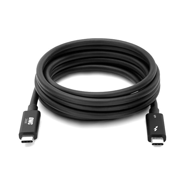 Other World Computing(OWC) Thunderbolt 5 USB-C ケーブル 1m AMU-OWCCBLTB5C1.0M