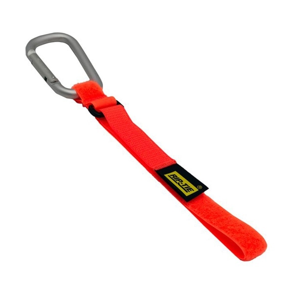 RIP TIE(リップタイ) キャリングテープホルダー 固定 19x40mm Bタイプ ネオンオレンジ CT-B-NO