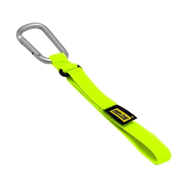 RIP TIE(リップタイ) キャリングテープホルダー 固定 19x40mm Bタイプ ネオンイエロー CT-B-NY