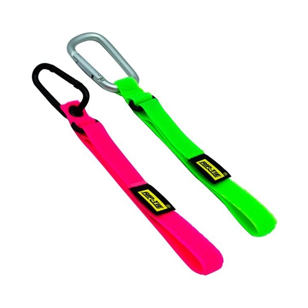 RIP TIE(リップタイ) キャリングテープホルダー A/Bタイプ 19x40mm Aピンク・Bグリーン 2個パック CT-2PK-APBG