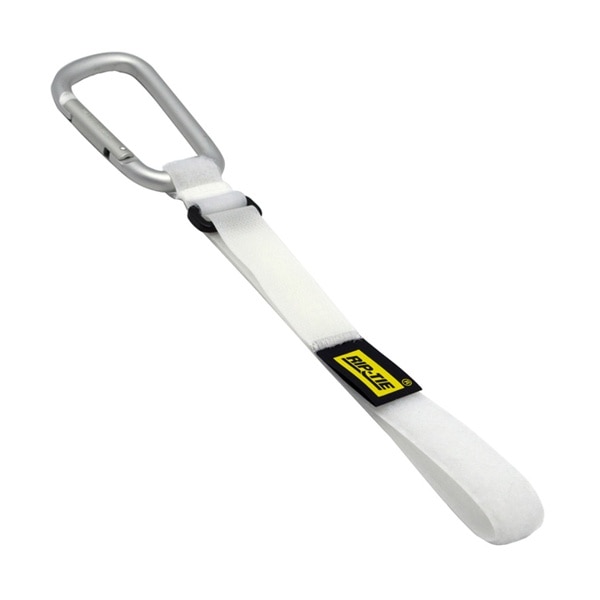 RIP TIE(リップタイ) キャリングテープホルダー 固定 19x40mm Bタイプ ホワイト CT-B-W