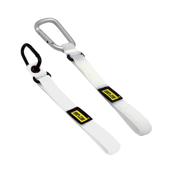 RIP TIE(リップタイ) キャリングテープホルダー A/Bタイプ 19x40mm Aブラック・Bブラック 2個パック CT-2PK-ABW