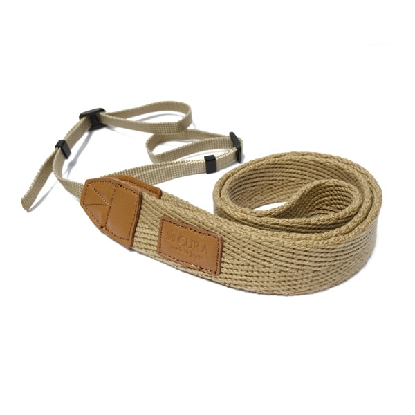 蔵(CURA) ヘリンボーンストラップ  ベージュ CHS-101BEG