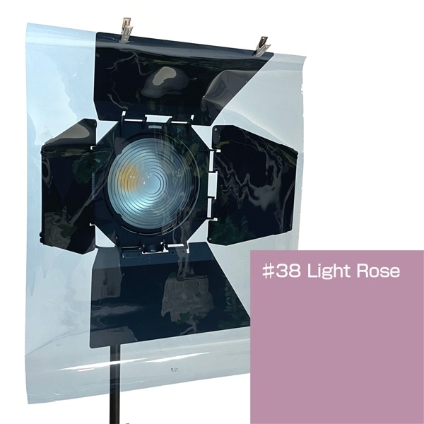 ROSCO(ロスコ) スーパージェル 舞台版 610x500mm #38 Light Rose