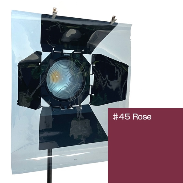 ROSCO(ロスコ) スーパージェル 舞台版 610x500mm #45 Rose