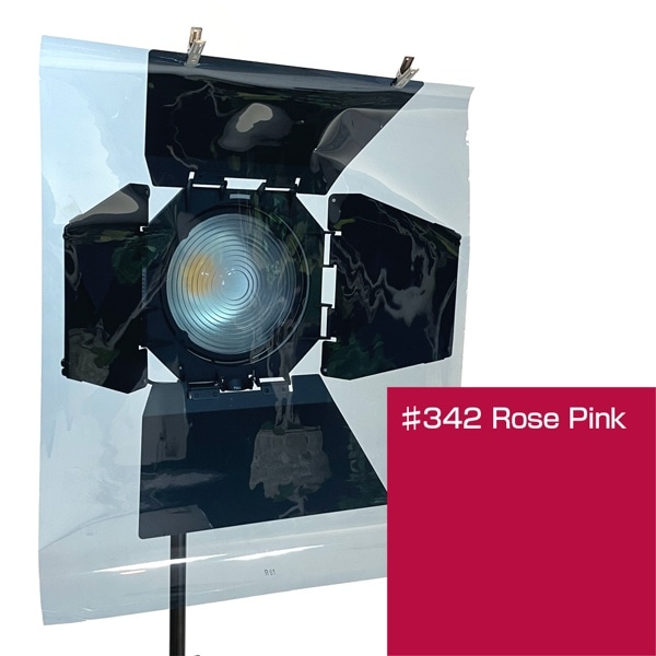 ROSCO(ロスコ) スーパージェル 舞台版 610x500mm #342 Rose Pink
