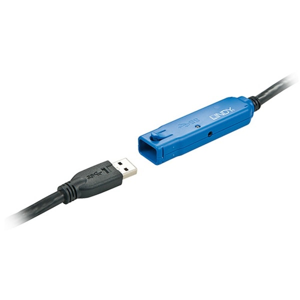 LINDY(リンディー) USB3.0 アクティブ 延長ケーブル 10m 43157