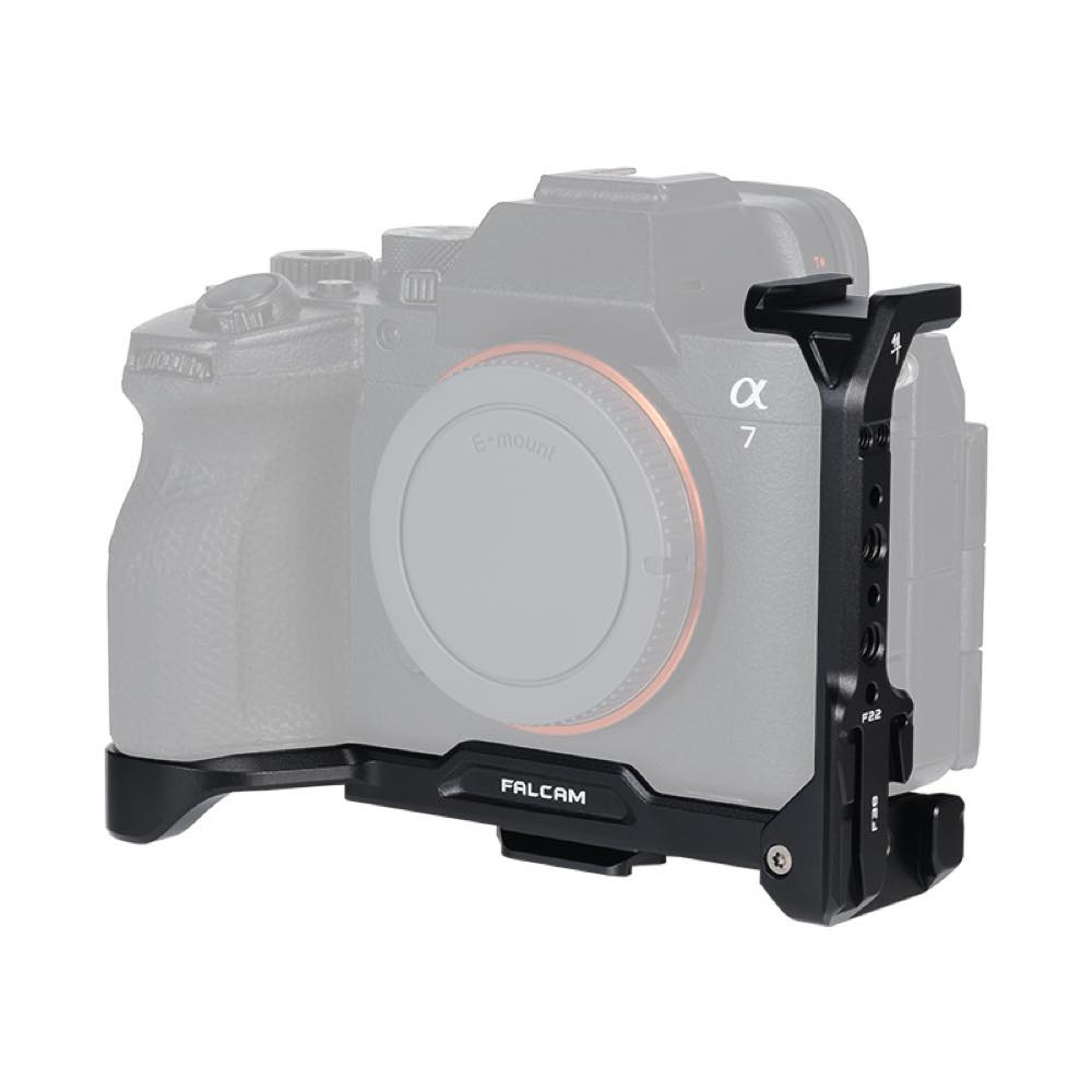 FALCAM(ファルカム) F22&F38 α7 V / α7R V / α7 IV / α7S III 用 Lブラケット ブラック FCC00C2976B