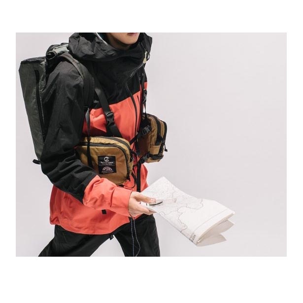 【受注停止】The 3rd Eye Chakra(ザサードアイチャクラ) The Rib Rig #001 チェストリグ Small/Brown rr001-s-br