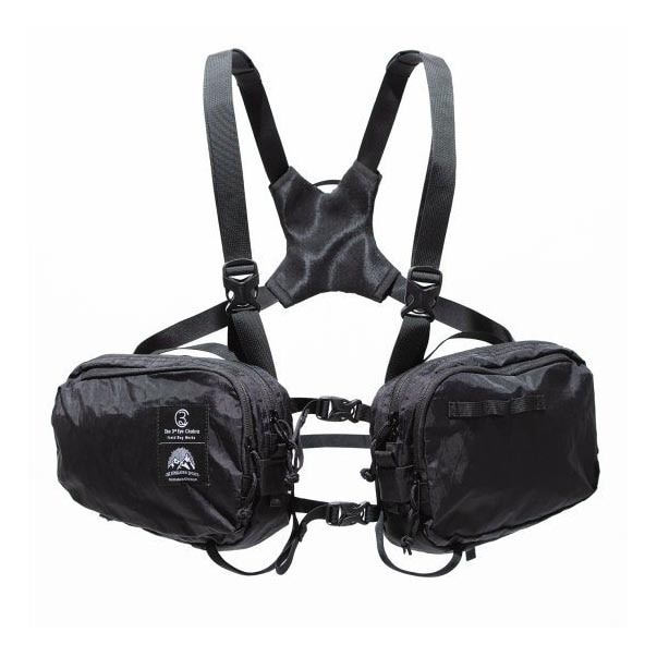 【受注停止】The 3rd Eye Chakra(ザサードアイチャクラ) The Rib Rig #001 チェストリグ Small/Black rr001-s-bk