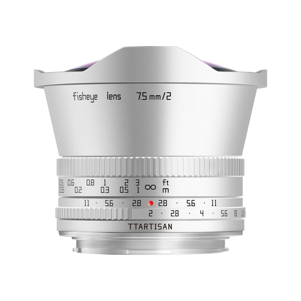 銘匠光学(めいしょうこうがく) TTArtisan 7.5mm f/2 C Fisheye マイクロフォーサーズ TT-075F2C-M43-S