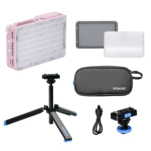 Aputure(アプチャー) amaran Ace 25c RGBライト パネル ピンクキット APACE25cpkit