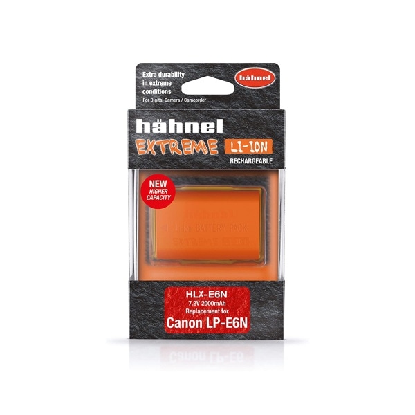 Hahnel(ヘーネル) エクストリームバッテリー キヤノンLP-E6 / LP-E6N / LP-E6NH 互換 HLX-E6N