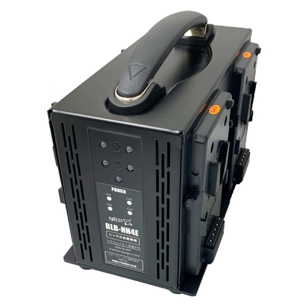 NEP(エヌ・イー・ピー) Vマウントバッテリー用ニッケル水素NH-D130S専用4連同時充電器 BLB-NH4E