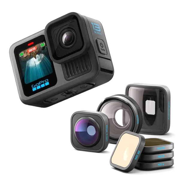【-3/11キャンペーン】GoPro(ゴープロ) HERO13 Black + HBシリーズレンズコレクション CHDRB-132-FW