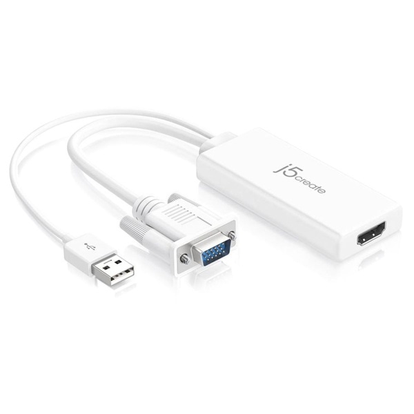 j5 create(j5クリエイト) VGA to HDMI+Audio変換アダプター JDA214