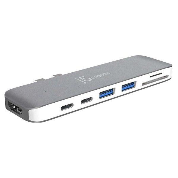 j5 create(j5クリエイト) MacBook Pro/Air専用 7in1 マルチアダプター JCD382