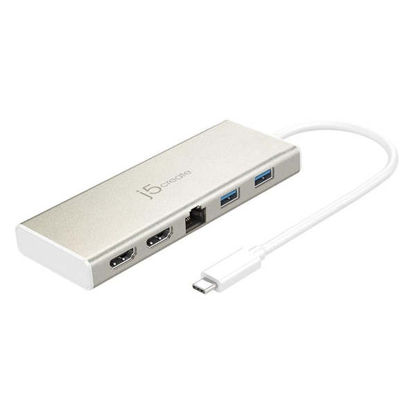 j5 create(j5クリエイト) USB Type-C Dual HDMI ミニドック JCD381