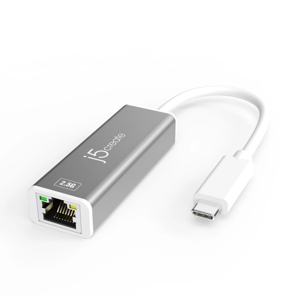 j5 create(j5クリエイト) USB-C to 2.5G イーサネットアダプター JCE145