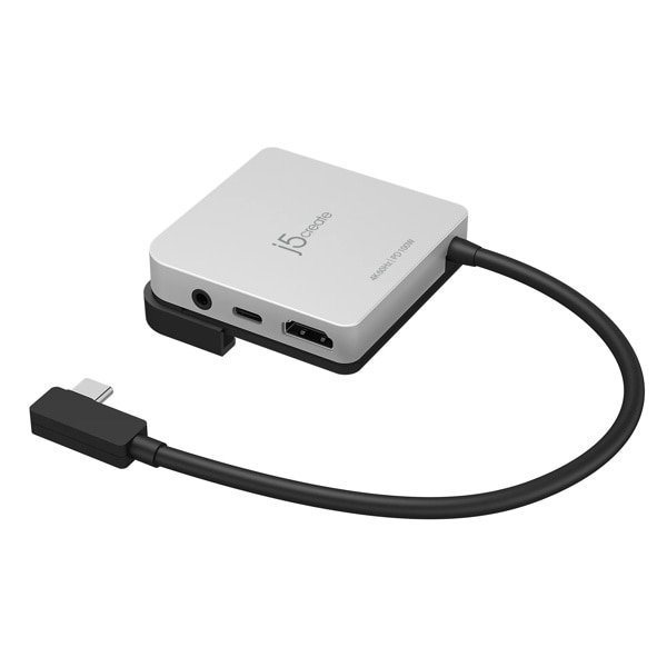 j5 create(j5クリエイト) USB-C 7in1マルチアダプター(iPad Pro取付パッド付属) JCD612