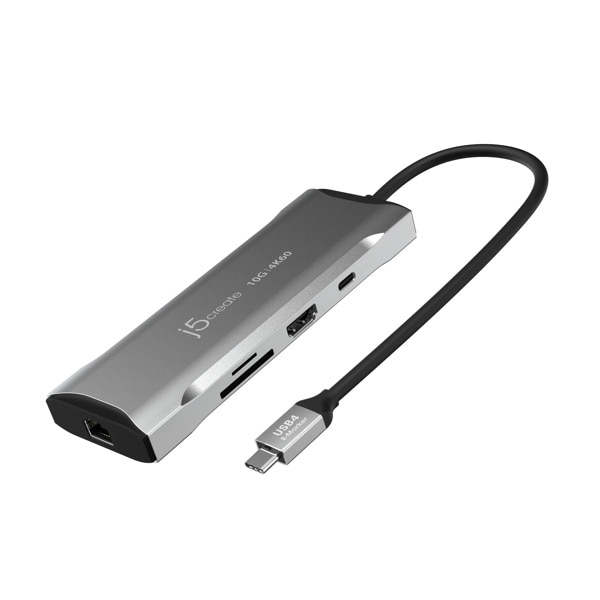 j5 create(j5クリエイト) USB3.2 USB-C 9in1マルチアダプター JCD393