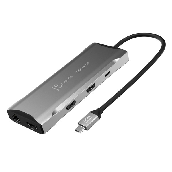 j5 create(j5クリエイト) USB3.2 トリプルディスプレイ11in1マルチアダプター JCD397