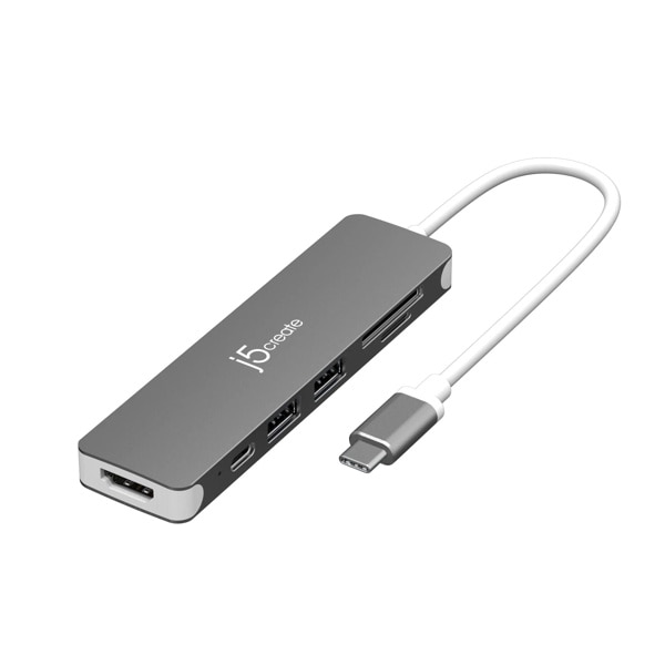 j5 create(j5クリエイト) USB-C to HDMI&PD 6in1マルチアダプター JCD353