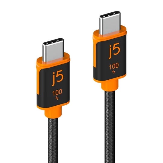 j5 create(j5クリエイト) USB-C to C充電/通信ケーブルPD 100W対応 1.8m JUCX25L18