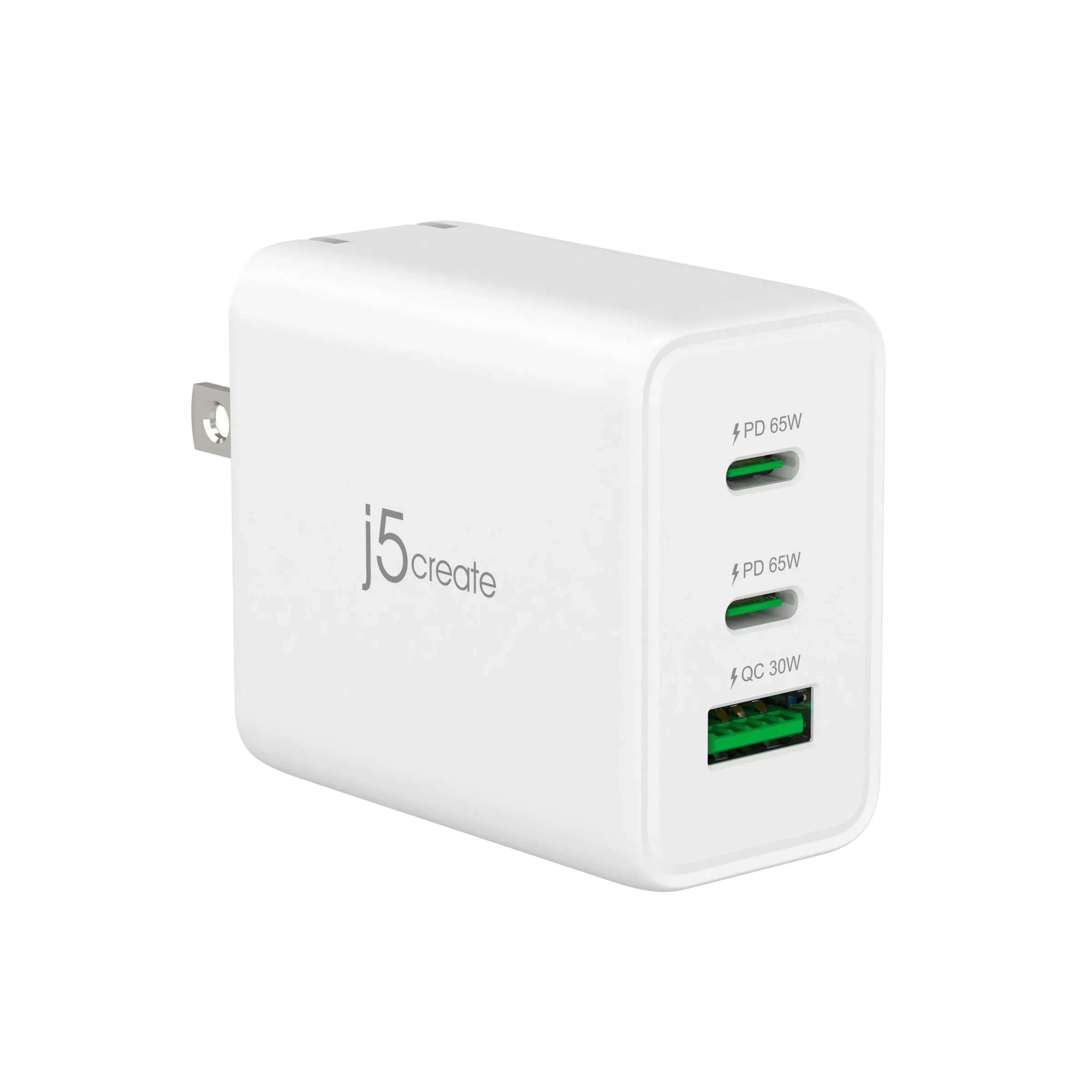 j5 create(j5クリエイト) PD65W対応GaN USB3ポート急速充電器 JUP3365