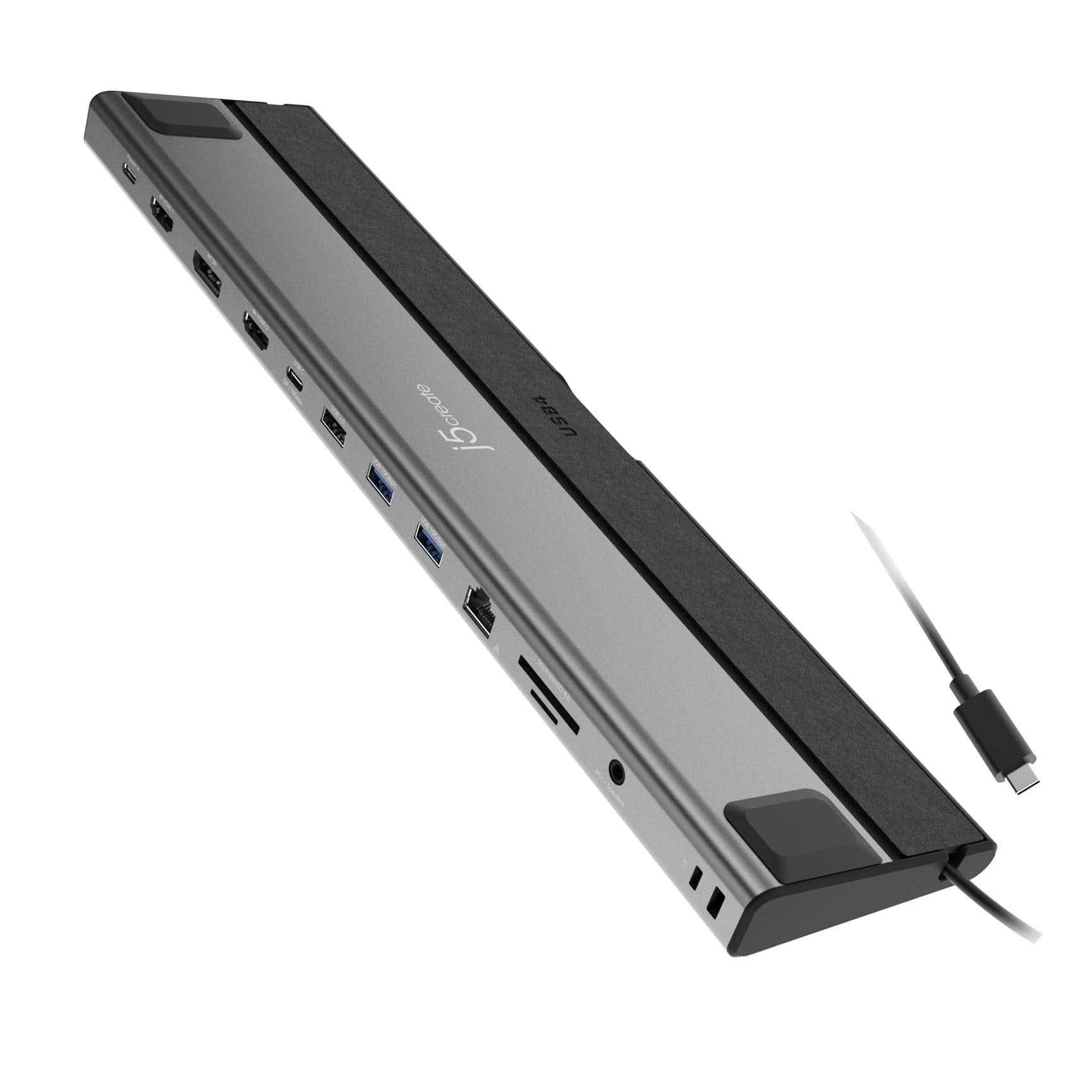 j5 create(j5クリエイト) USB4 Triple Display 12in1ドッキングステーション(Thunderbolt3/4対応) JCD554