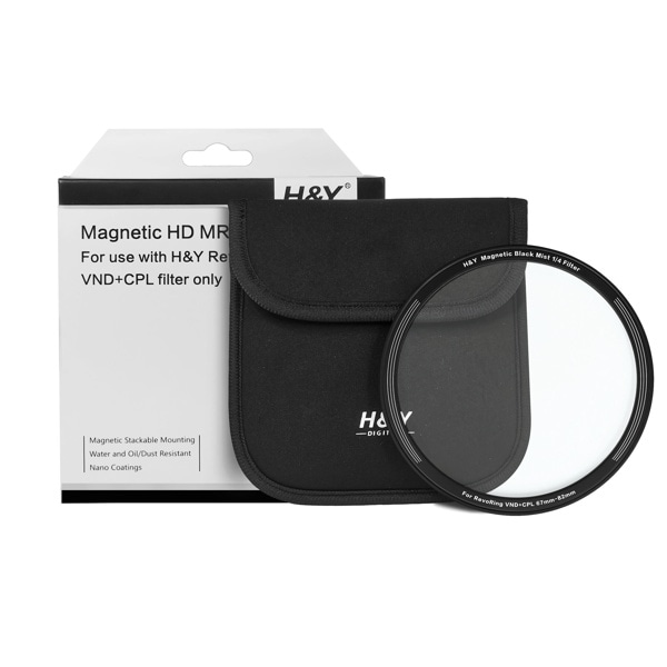 H&Y(エイチ&ワイ) Magnetic Black Mist for REVORING 67-82mm 1/2 RMB2-82