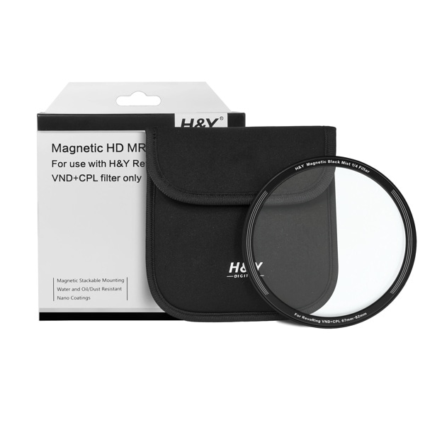 HY(エイチアンドワイ) Magnetic Black Mist for REVORING 46-62mm 1/2 RMB2-62(46-62mm 1/2):  撮影 銀一オンラインショップ | 撮影用背景-プロフェッショナル映像・撮影機材専門店
