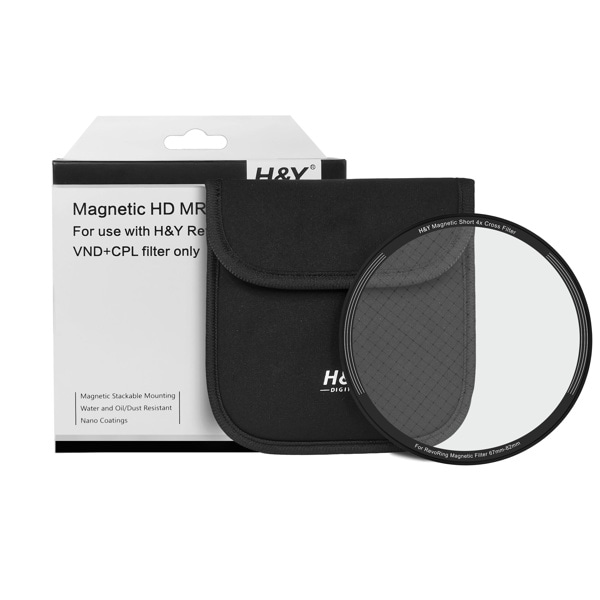 H&Y(エイチ&ワイ) Magnetic Short 4x Cross for REVORING 67-82mm RMC4-82