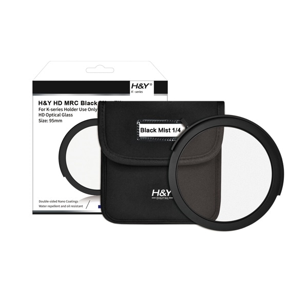 H&Y(エイチ&ワイ) 100mm K-Seriesドロップイン Black Mist Filter 1/4 KBM4