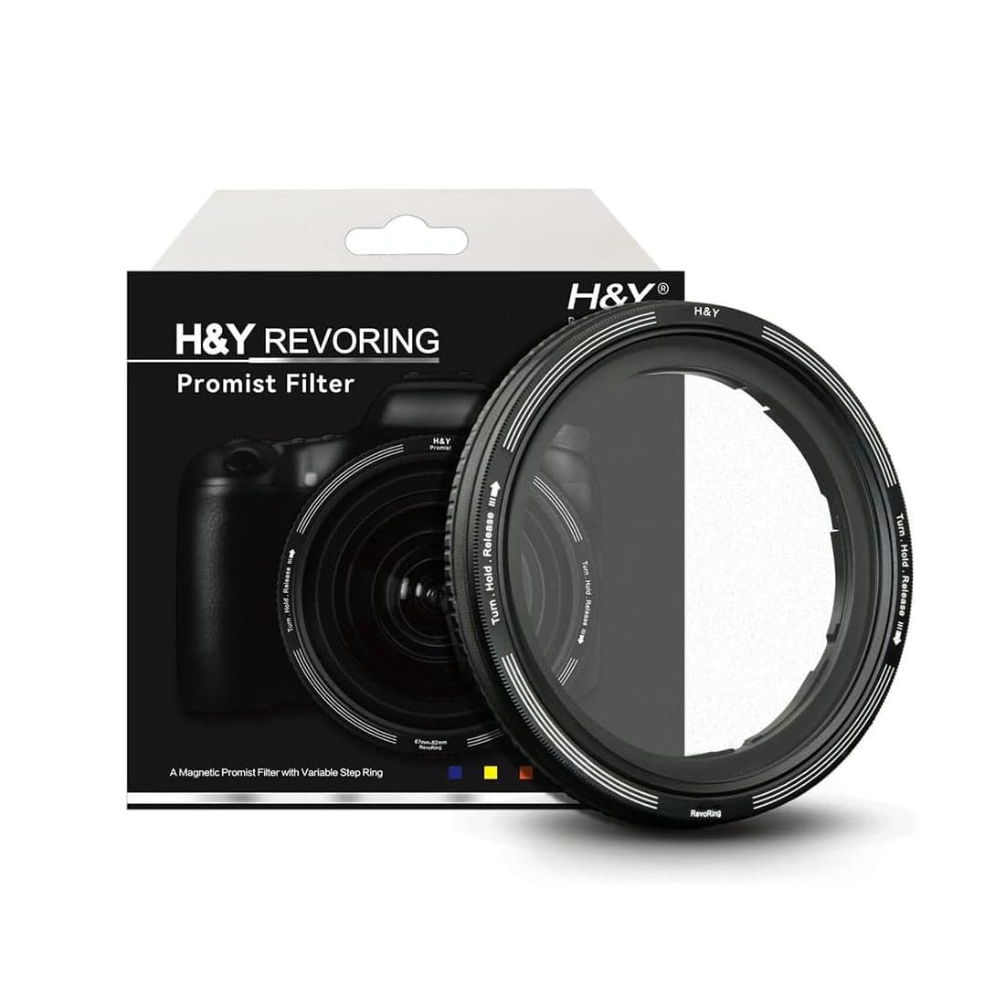 H&Y(エイチ&ワイ) RevoRing White Promist 1/2 Filter 67-82mm(RW2-82)