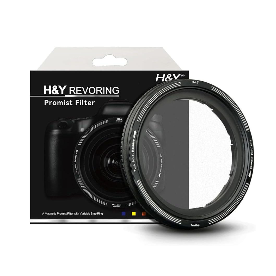 H&Y(エイチ&ワイ) RevoRing White Promist 1/8 Filter 58-77mm(RW8-77)