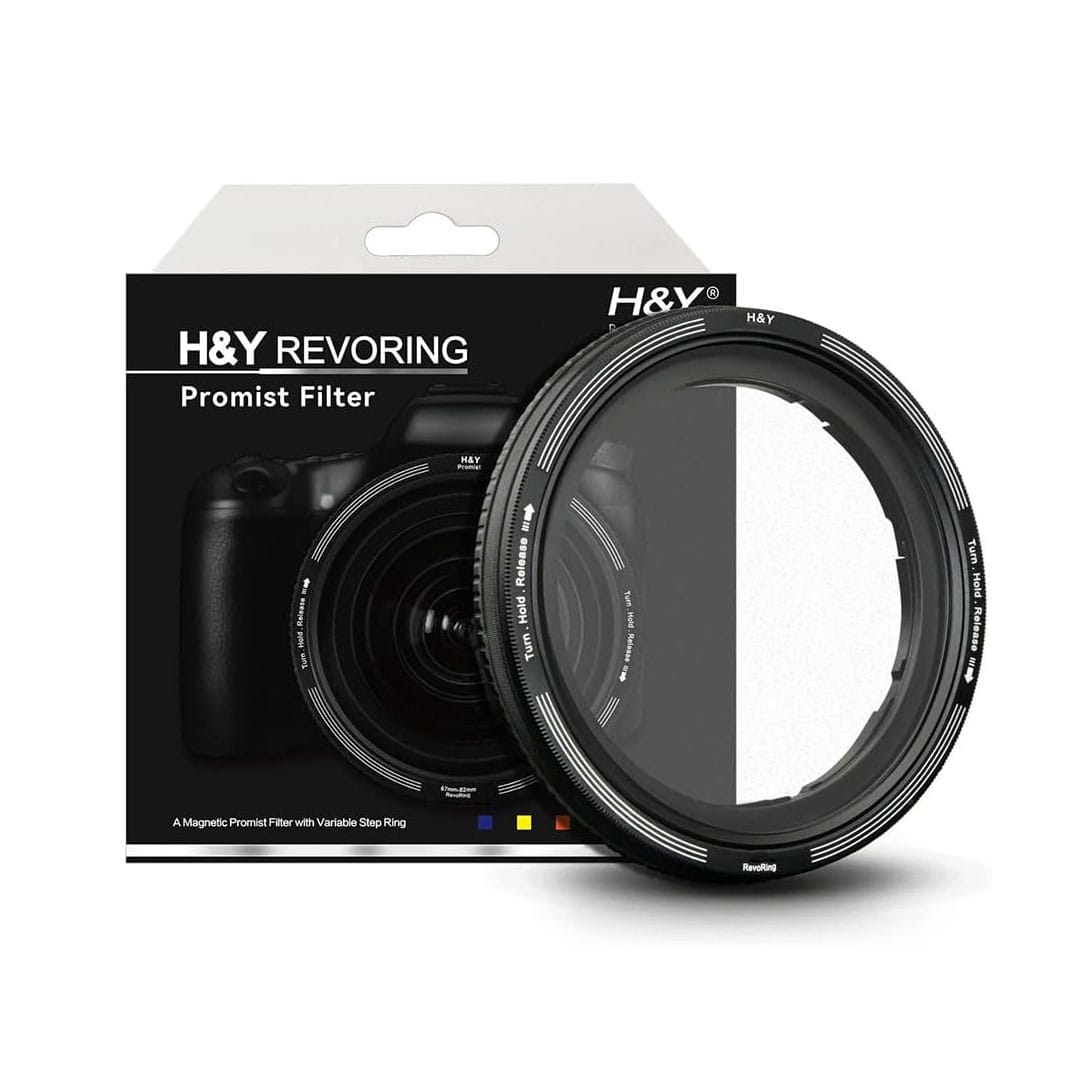 H&Y(エイチ&ワイ) RevoRing White Promist 1/4 Filter 58-77mm(RW4-77)