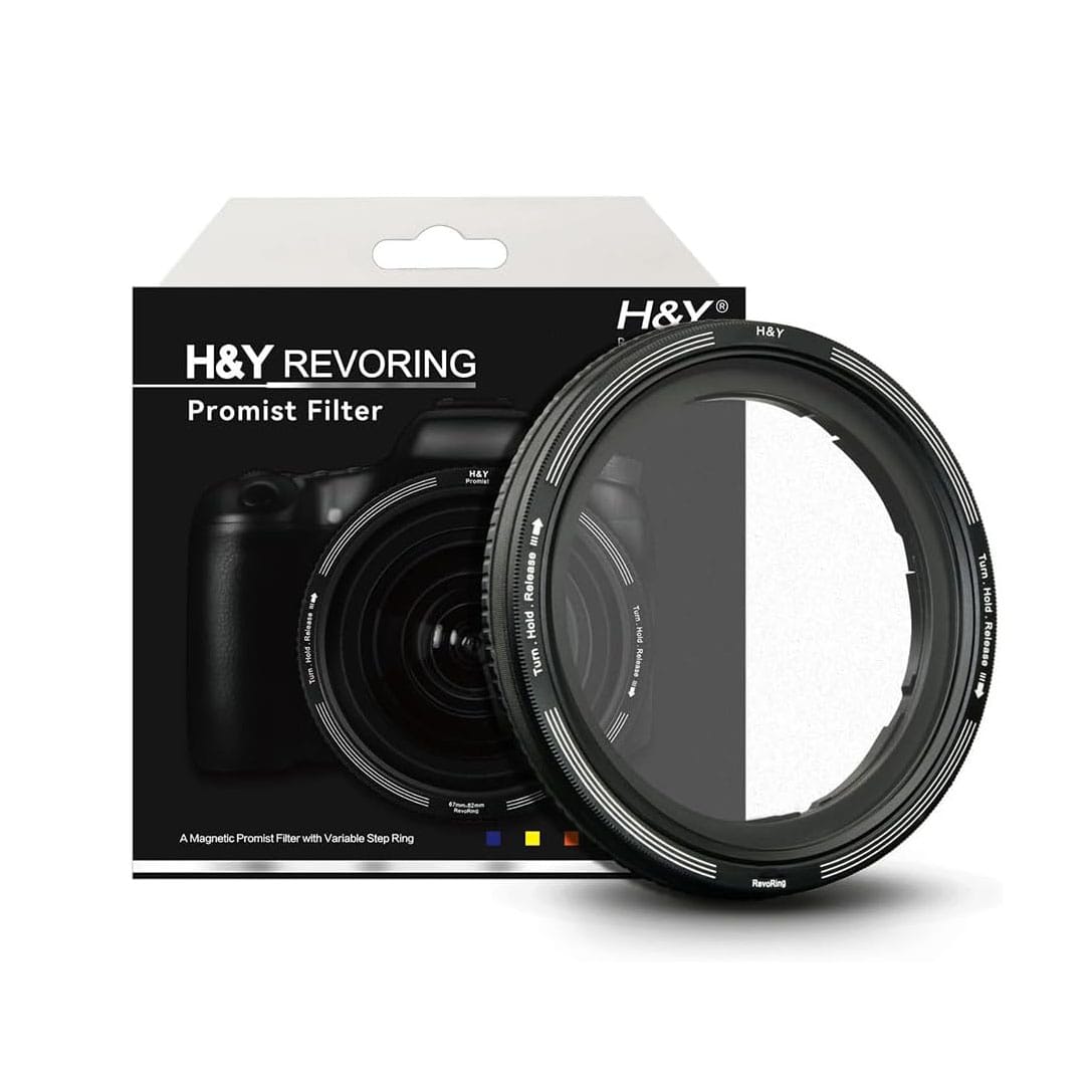 H&Y(エイチ&ワイ) RevoRing White Promist 1/2 Filter 58-77mm(RW2-77)