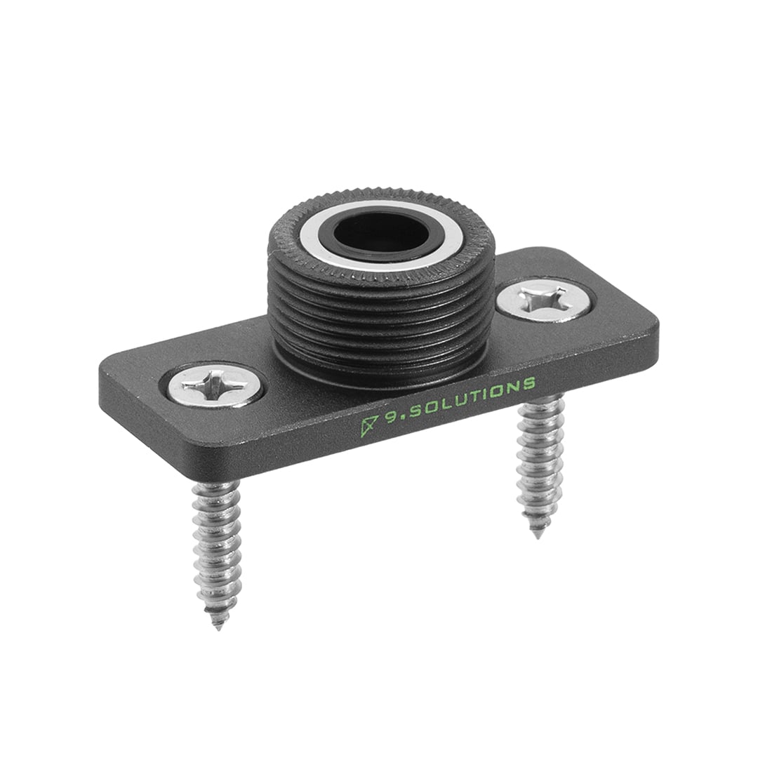 9.SOLUTIONS(9.ソリューションズ) クイック マウント レシーバー トゥ スクリュー プレート / 9.XA10074