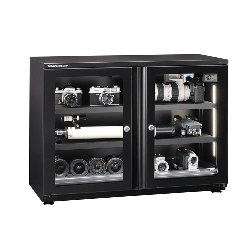 TOYO LIVING(東洋リビング) 全自動防湿庫 オートクリーンドライ ワイドシリーズ LD-160CDWS(B)